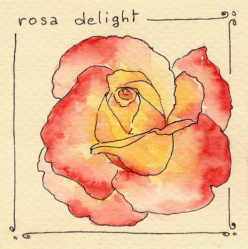 BOOKOFME "Rosa delight" © by Framboisine Berry