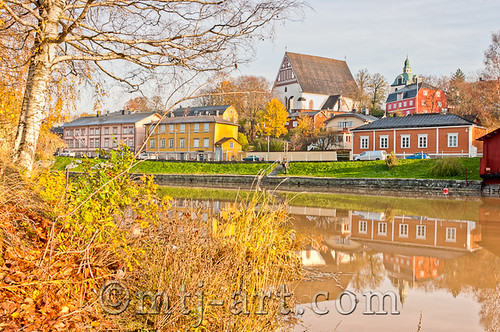 Old Town Porvoo by Mtj-Art - Thanks for over 100,000 views :)