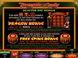 Dragon Lady Slots Payout