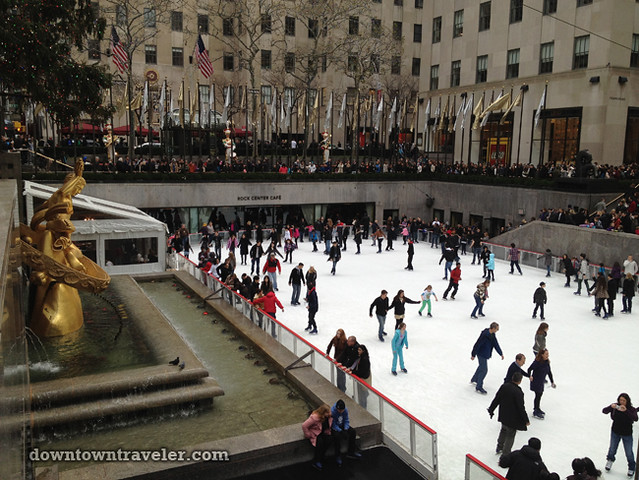 NYC Times Square New Years Eve 2012_Rockefeller Center Ice Rink