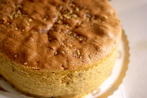 Walnut cake - one of our favourites
