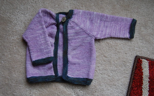 A sweater for baby Sullivan