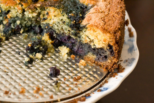 Blueberry Cornmeal Cake 3