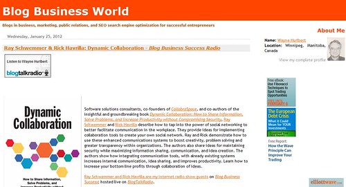 Blog Business World by totemtoeren