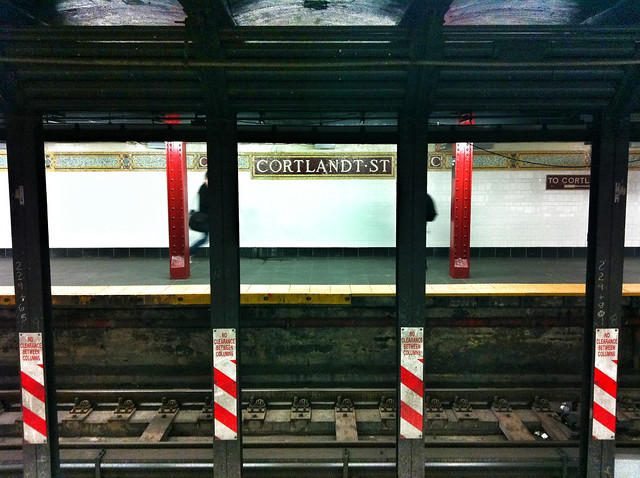 Cortlandt Street Subway Station - #NYC