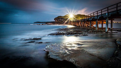  無料写真素材, ビーチ・海岸, 海, 桟橋・ドック・船渠, 風景  オーストラリア  