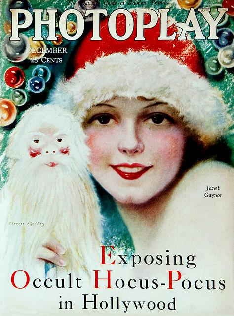 Janet Gaynor December 1928 Photoplay magazine