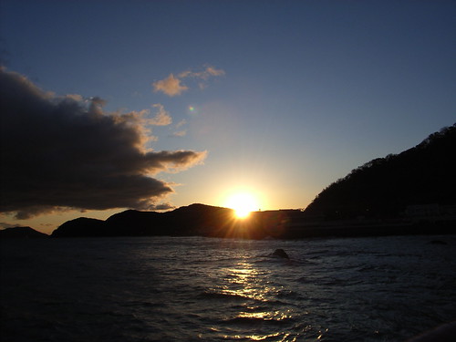 sunrise at Futamigaura Bay