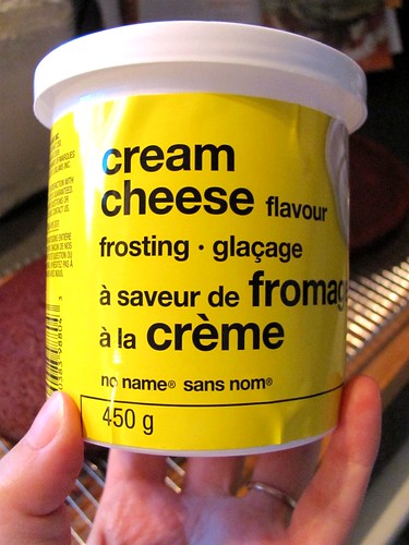 No Name Cream Cheese Flavour Frosting