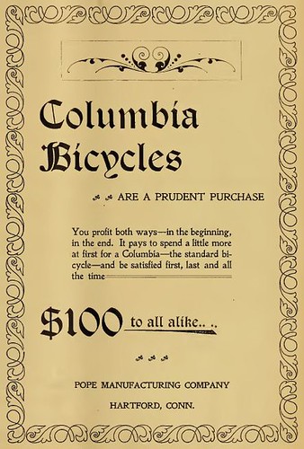 Understanded Columbia Bicycles Ad