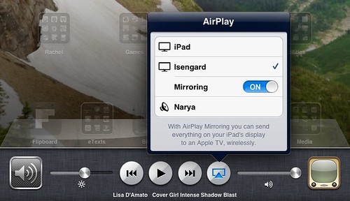 Setup iPad mirroring with AppleTV