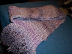 lilac scarf