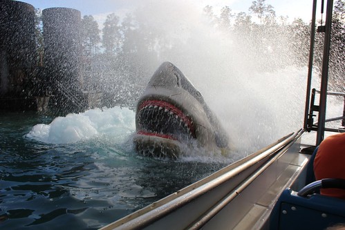 Jaws shark attack