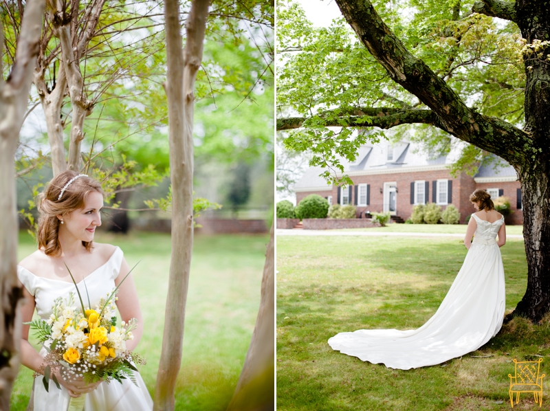 gray and yellow outdoor vintage wedding_027