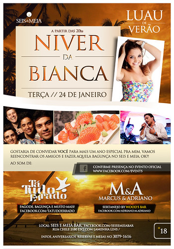 Flyer Bianca by chambe.com.br