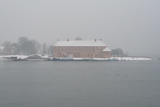 Sonderborg Castle in the snow
