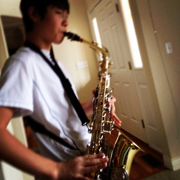 34/365 - Some Cool Jazz #saxophone