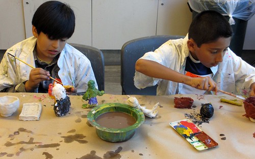 painting clay