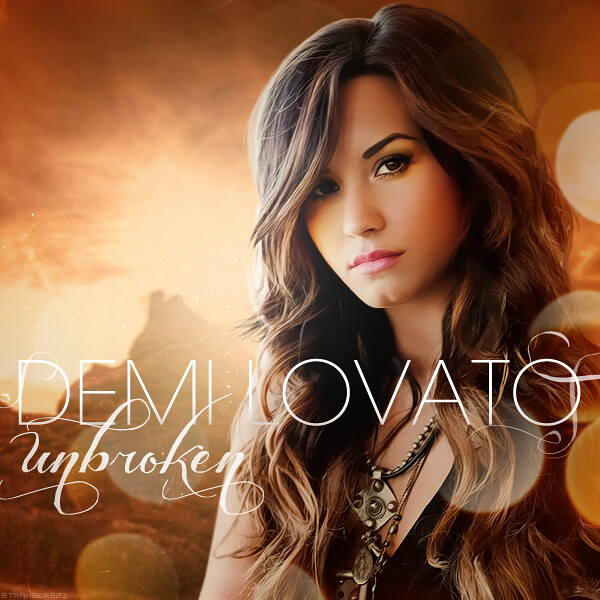 New cover for the album'Unbroken' by Demi Lovato I love this album 