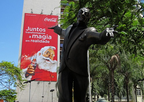 2011 Santa Claus Coca-Cola Billboard and Braguinha composet Copacabana - Rio de Janeiro 2 by roitberg