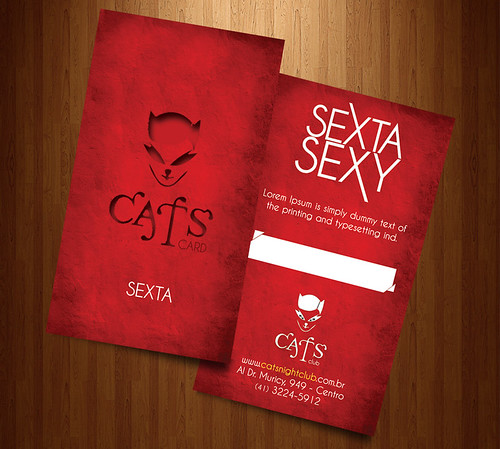 Cartão Cats by chambe.com.br