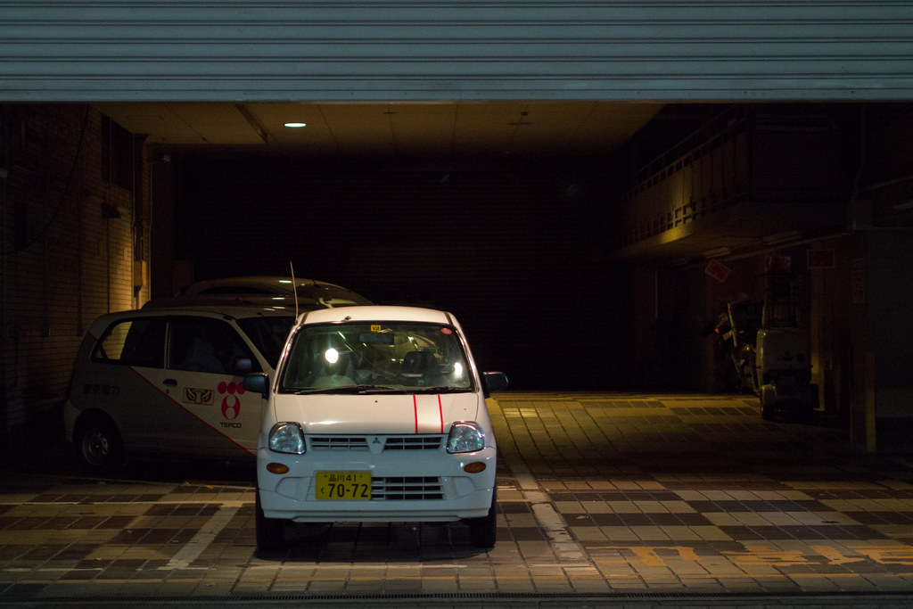 TEPCOの営業車 2011/12/22 P1010264