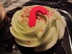The Little Cupcake Shoppe - Peppermint Candy Cane Cupcake