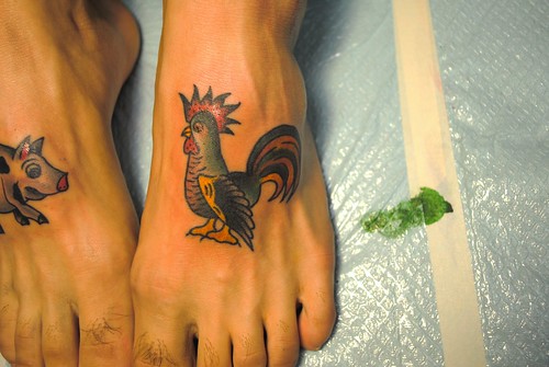 chicken - foot