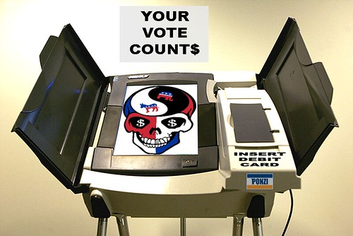 YOUR VOTE COOUNT$ by Colonel Flick
