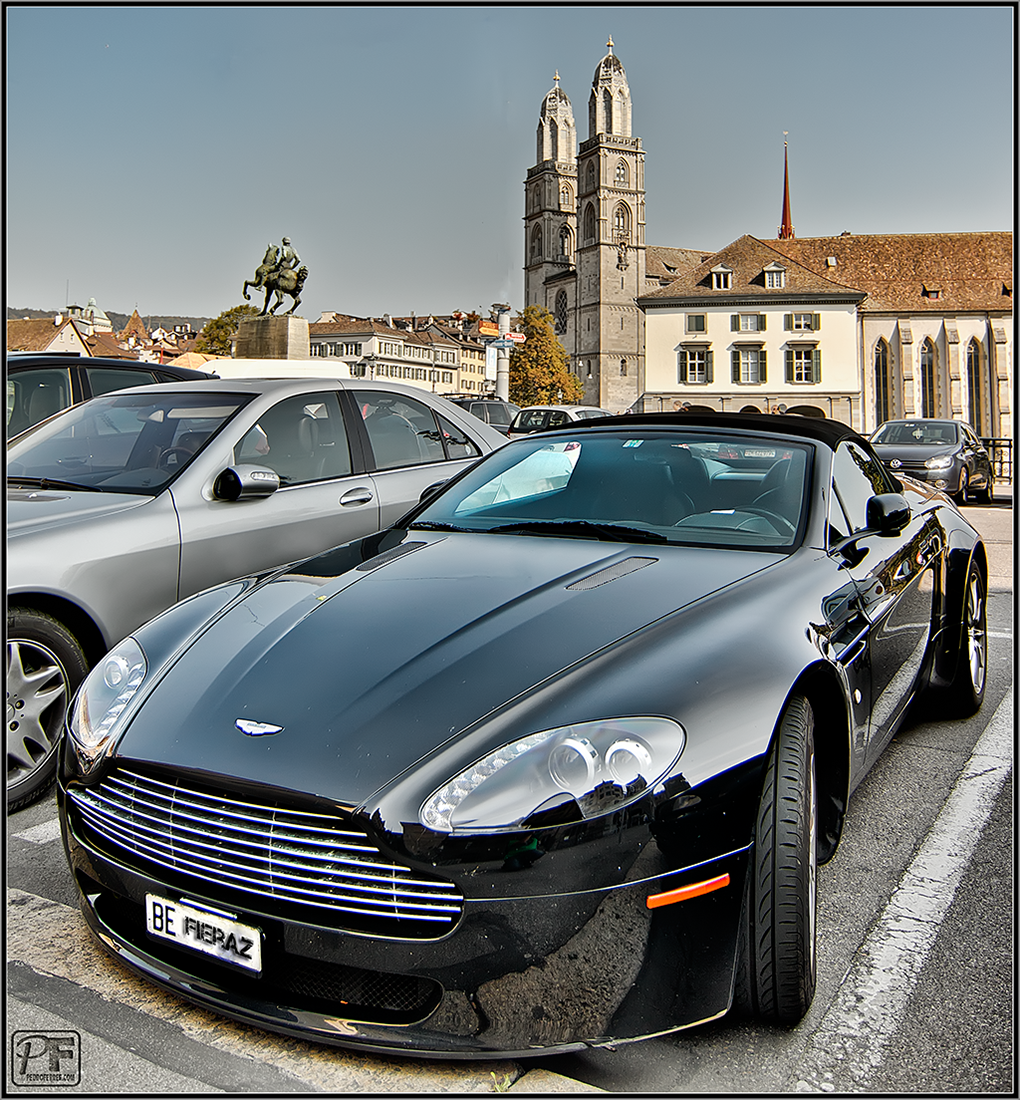 Suiza - Supercoches - Aston Martin Vantage cabrio - Zurich