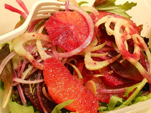 beet and blood orange salad