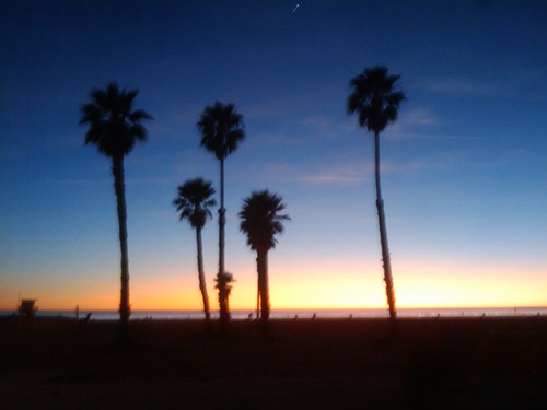 Santa Monica, CA Sunset 1/28/11