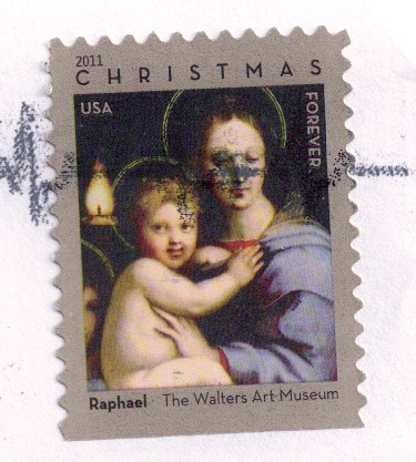 USA Stamp-Christmas