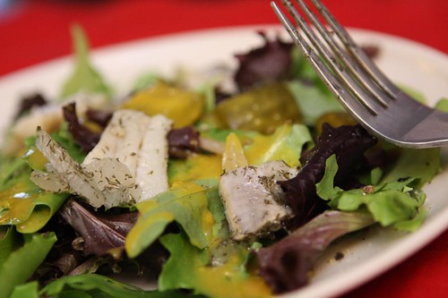 Pickled Herring and Mustard Pickle Salad