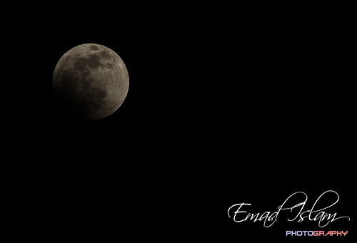 Lunar Eclipse - IV by Emad Islam