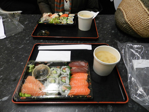 Kokoro Sushi Bento - lunch with Maaria