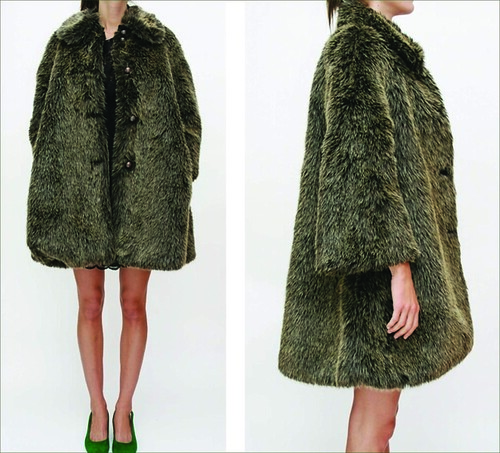 Beklina faux fur coat