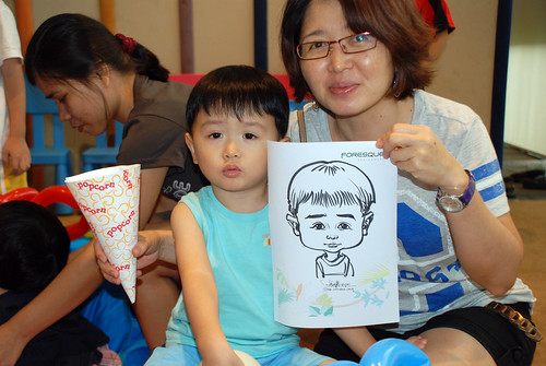 caricature live sketching for Forestque Residence (Wing Tai) - Day 1 - 12