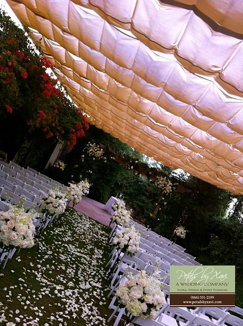 Tall Floral Arrangements for Wedding Ceremony