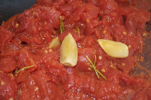 tomatoes/roasted stirred