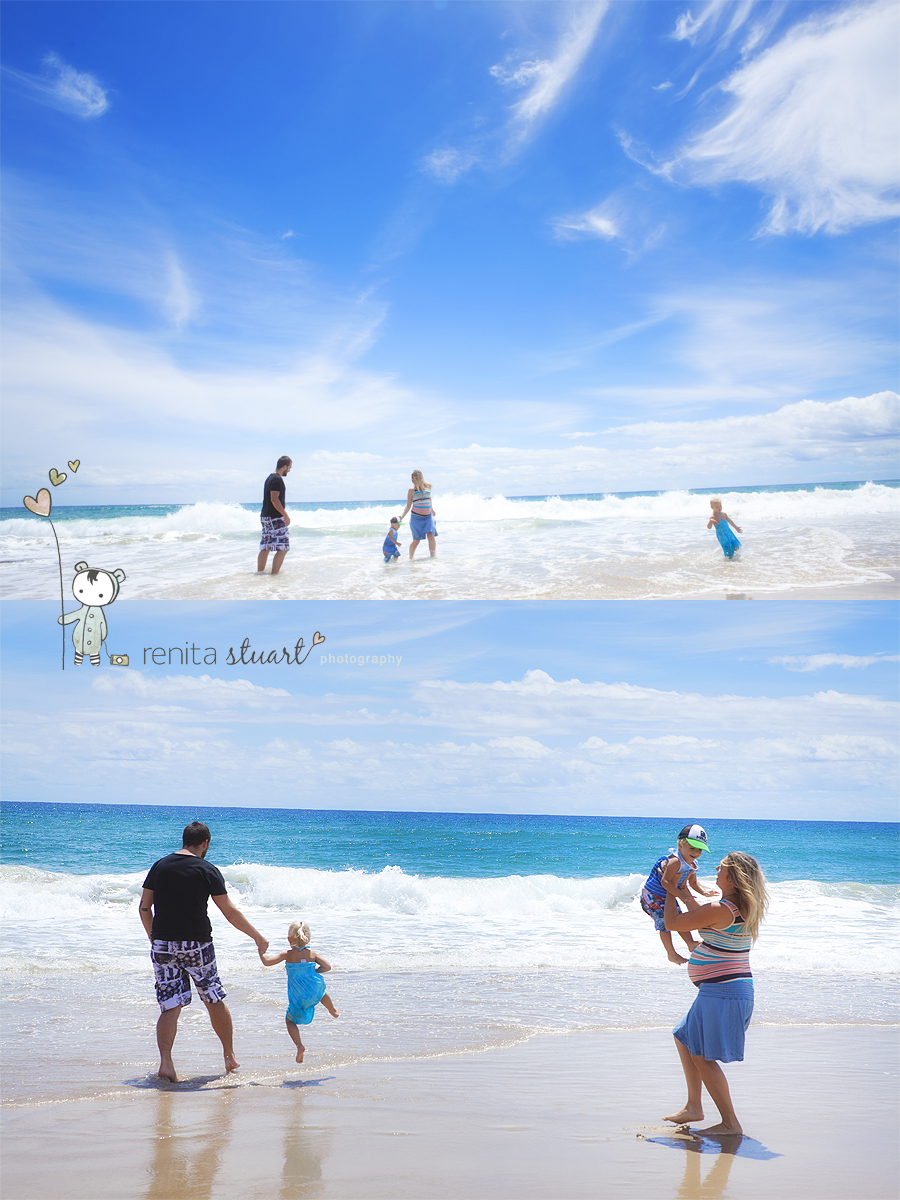 Gold Coast family beach fun