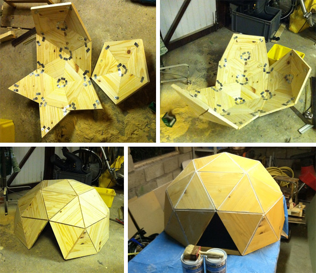 geodesic dome chicken coop