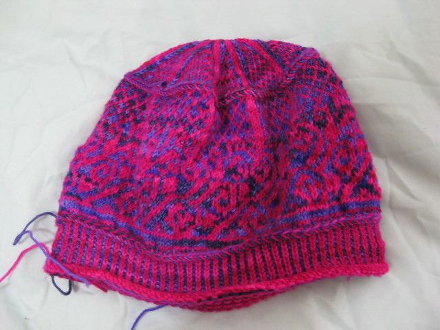 almost completed hat