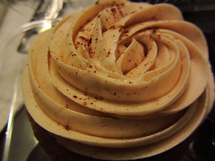 The Little Cupcake Shoppe - Spiced Rum Eggnog Cupcake