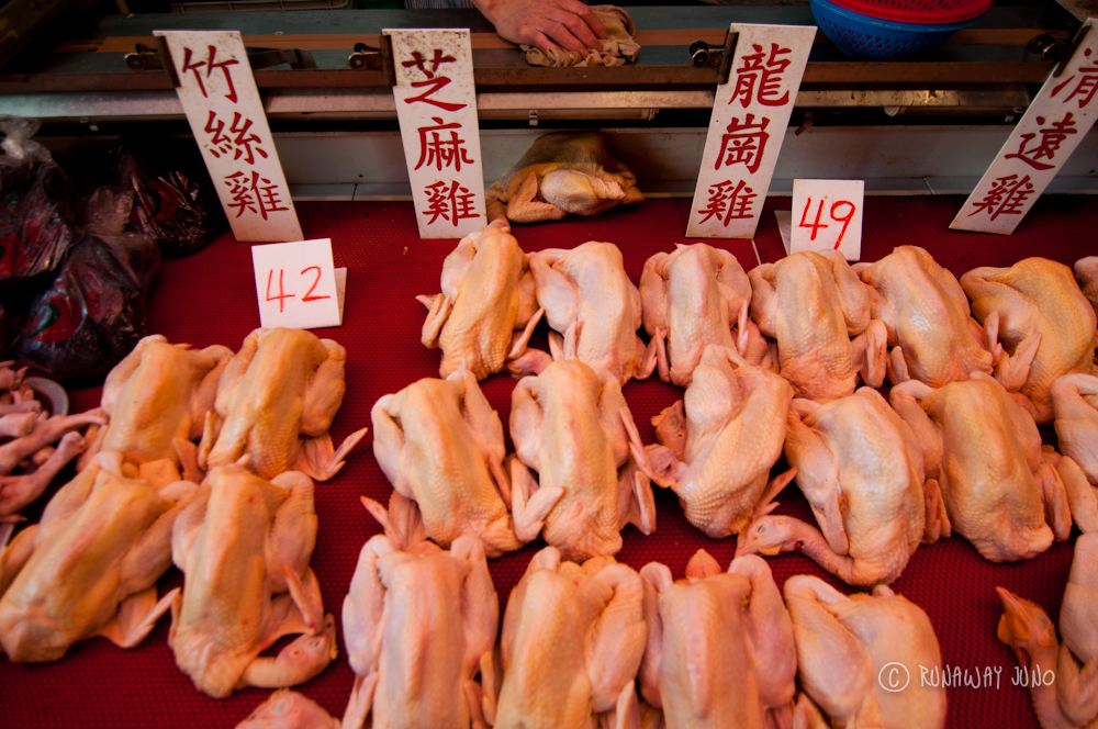 Chicken at Shau Kei Wan Market