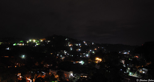 Kandy city at night
