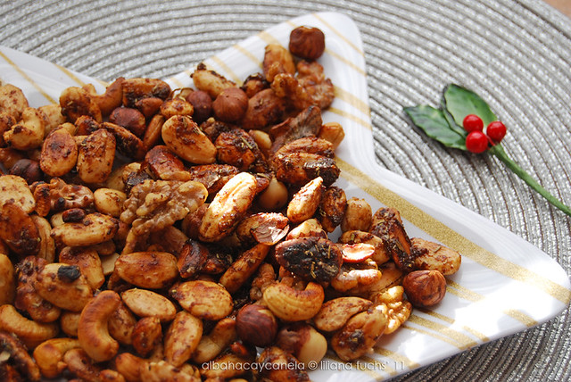 Spicy nuts