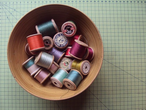 Vintage cotton reels by little_moshi