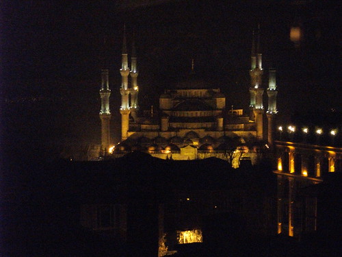 Blue Mosque on New Year's Eve