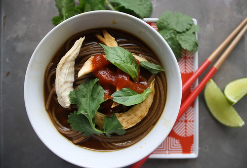 Chicken and Soba Noodle Soup